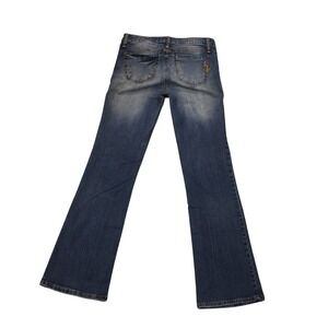 Y2K‎ Phat Fashions Silver Label Flare Jeans 7W